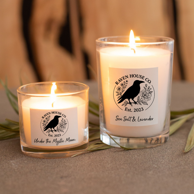 Candles made in the studio